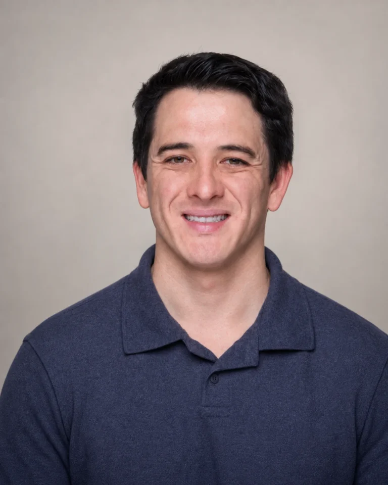 Professional headshot of Brentton